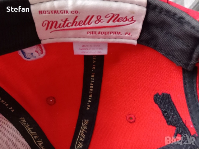 Мъжка шапка MITCHELL & NESS, снимка 6 - Шапки - 51526184