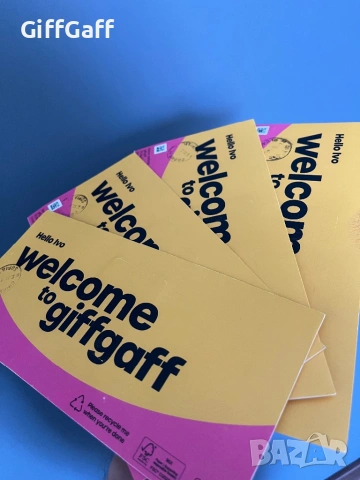 Предплатени Английски Сим карти, снимка 3 - Други - 53074134