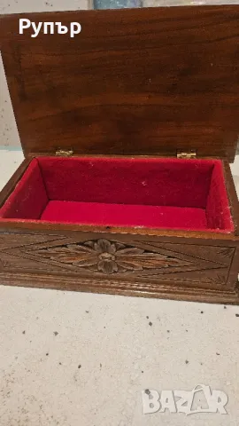 Стара дървена кутия, снимка 8 - Декорация за дома - 49423099
