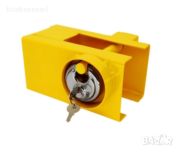 Универсален катинар за теглич на ремарке – заключващ механизъм против кражба, снимка 2 - Аксесоари и консумативи - 51889971