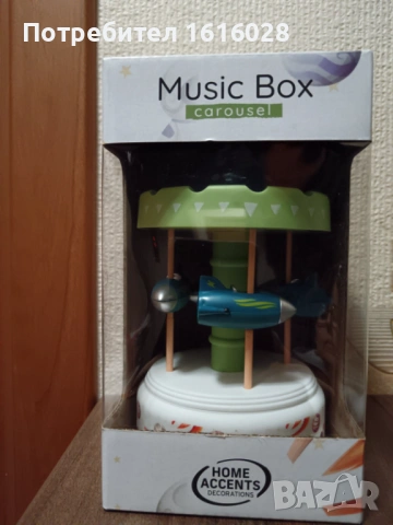 Музикална кутия - Въртележка с ракети., снимка 3 - Музикални играчки - 53922007