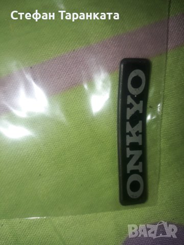 ONKYO-Табелка от тонколона