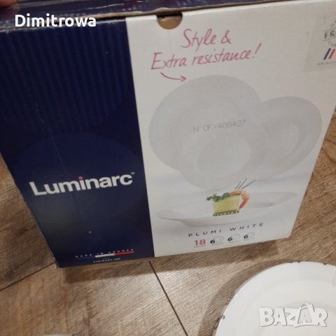 СЕРВИЗ за ХРАНЕНЕ Luminarc 18 части, снимка 6 - Сервизи - 44411263