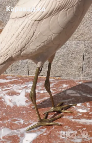 Италианска Чапла, снимка 3 - Статуетки - 50426424