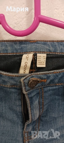 Дамски дънки Mango, Sisley р-38, снимка 3 - Дънки - 54237715