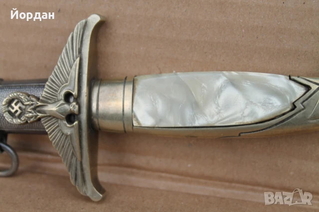 Немски дипломатически кортик WWII , снимка 5 - Антикварни и старинни предмети - 50496597