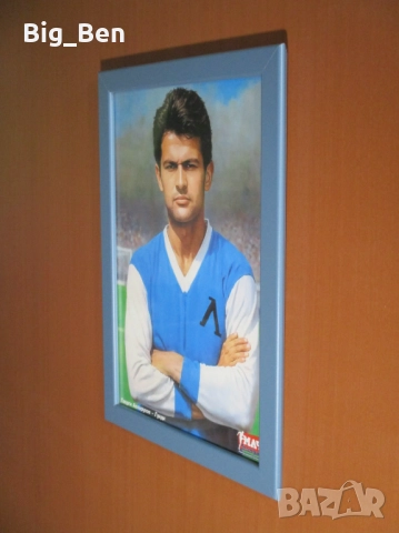 Картина Портрет на Георги Аспарухов-Гунди-Левски, снимка 5 - Футбол - 49016251