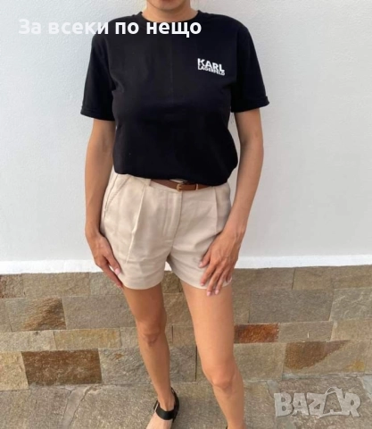 Karl Lagerfeld Унисекс Тениска👚👕Мъжка Тениска Карл Лагерфелд👕Дамска Тениска - 3 Модела Код LFS581, снимка 3 - Тениски - 51835783