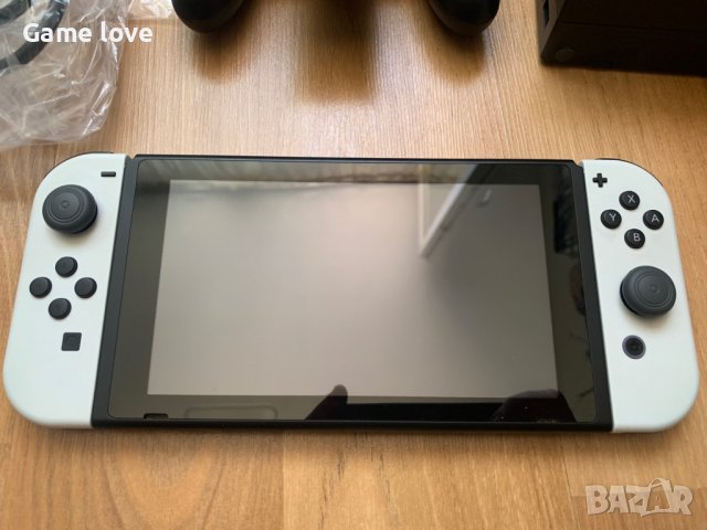 Като нов! Nintendo switch v2 с 5 игри Нинтендо суич в Nintendo конзоли ...