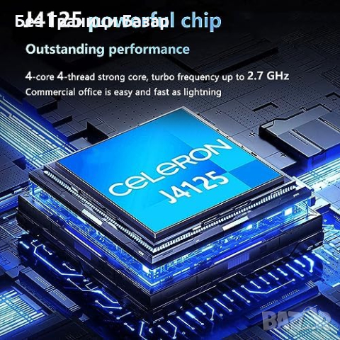 Нов Лаптоп KUU 14.1" Full HD, Intel Celeron, 8GB RAM, 256GB SSD, Windows 11 Pro, снимка 2 - Лаптопи за дома - 44526576