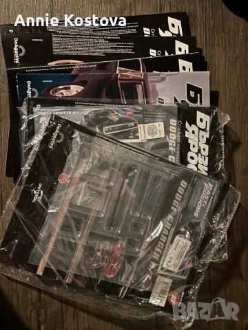 Deagostini Dodge Charger списания 1-9