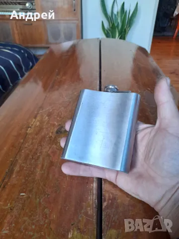 Стара джобна манерка J&B, снимка 3 - Други ценни предмети - 49064651