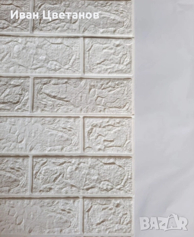 Декоративен 3D тухлен тапет за стени от PE пяна 77х70 см.