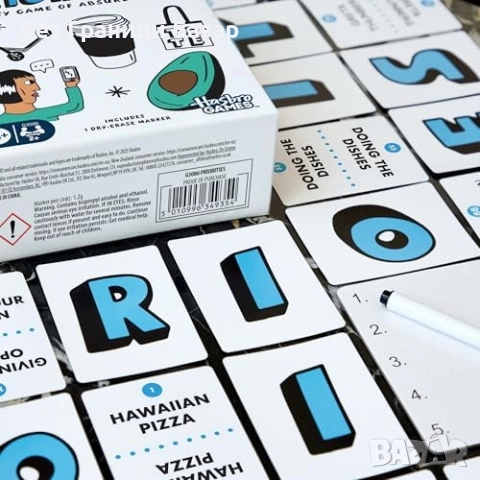 Нова Priorities – забавна парти игра за приятели компании смях за групи, снимка 5 - Други игри - 52133390