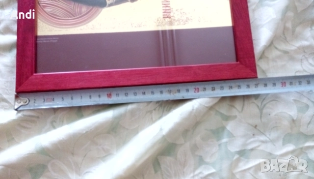 Икона на Свети вкм. Мина, репродукция с дървена рамка и стъкло, снимка 13 - Икони - 52777998