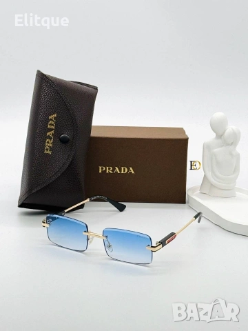 слънчеви очила prada с ув защита,кутия , калъф и кърпичка на марката , снимка 2 - Слънчеви и диоптрични очила - 54214833