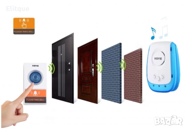 Безжичен звънец, снимка 4 - Други - 52839327