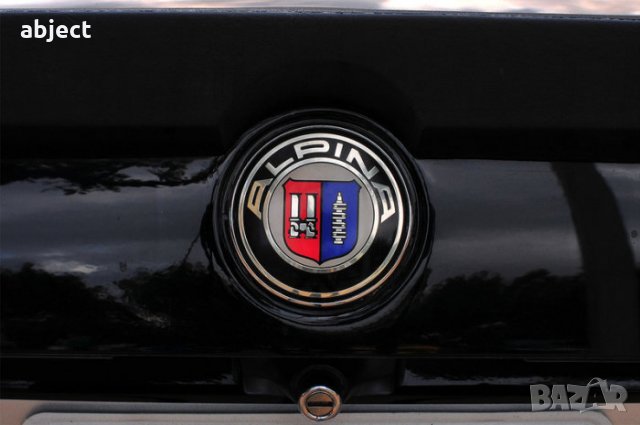 Алпина БМВ емблема 82мм / Аlpina BMW emblem logo, снимка 2 - Аксесоари и консумативи - 29901028