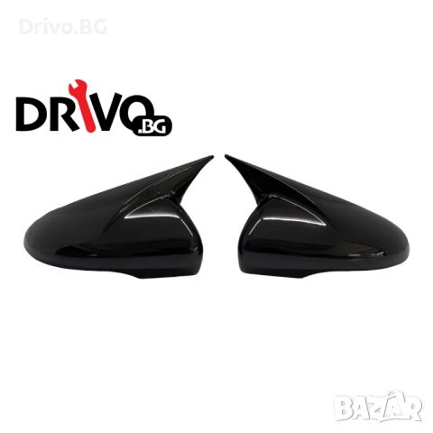 Гаранция! Черни Batman Капаци за Огледала VW Golf 6