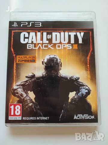 Call of Duty Black Ops III Zombies игра за PS3 Playstation 3 (само диск - с опаковка без корица)