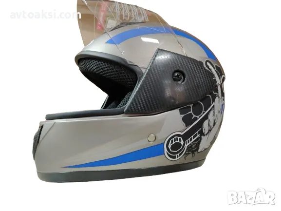 Каска за Мотор два цвята М/Л/ХЛ размер, снимка 12 - Аксесоари и консумативи - 49020904