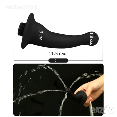 Силиконови интимни душове Black Rosary, снимка 9 - Душове - 38650914