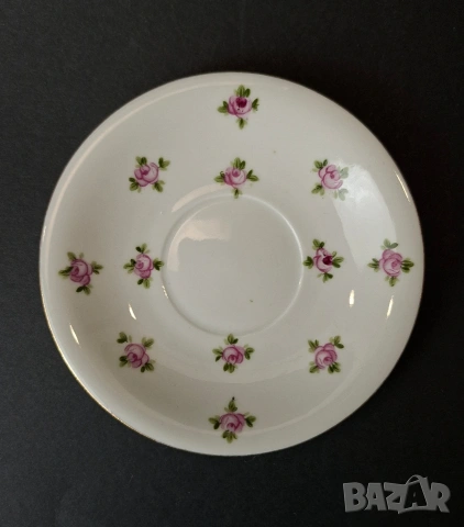 Колекционерска чаша с подложна чиния - Ludwigsburg, снимка 2 - Чаши - 53996491