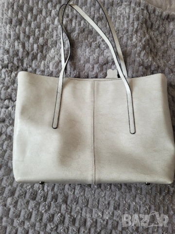  Дамска чанта от естествена кожа , снимка 3 - Чанти - 54188757