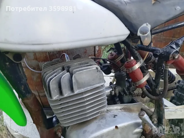 МЗ 250 на кросова рамка, снимка 3 - Мотоциклети и мототехника - 55838626