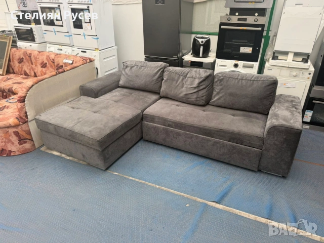 110411   ъглов холов разтегалтелен диван 170/270 см -цена 312.93 лв или160  евро smr  - разтегателен, снимка 6 - Дивани и мека мебел - 54166790