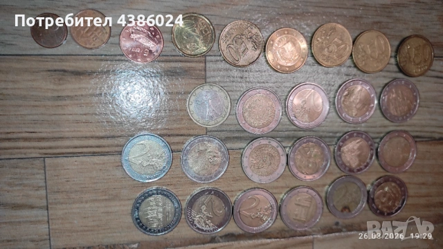 ЕВРОМОНЕТИ ОТ 2, 1 ЕВРО И 50 И 20 ЕВРО ЦЕНТА ЗА КОЛЕКЦИОНЕРИ, снимка 6 - Нумизматика и бонистика - 53990012