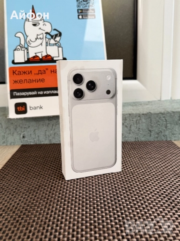 НОВ!USA 512Gb *ЛИЗИНГ* iPhone 17 Pro Silver / Гаранция , снимка 1