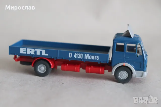 WIKING 1:87 H0 MERCEDES BENZ КАМИОН TIR МОДЕЛ КОЛИЧКА, снимка 6 - Колекции - 49651079