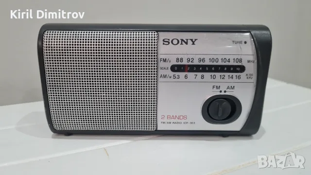 Джобно AM/FM радио SONY ICF-303, снимка 2 - Радиокасетофони, транзистори - 55981962