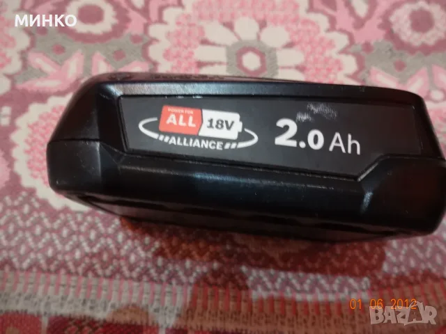 Bosch  батерия 2ам  за ремонт /рециклиране, снимка 4 - Винтоверти - 55827021