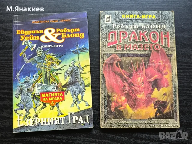 Две фентъзи книги-игри , снимка 2 - Детски книжки - 55862446