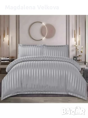 Спални комплекти от памучен сатен , снимка 5 - Спално бельо - 52800378