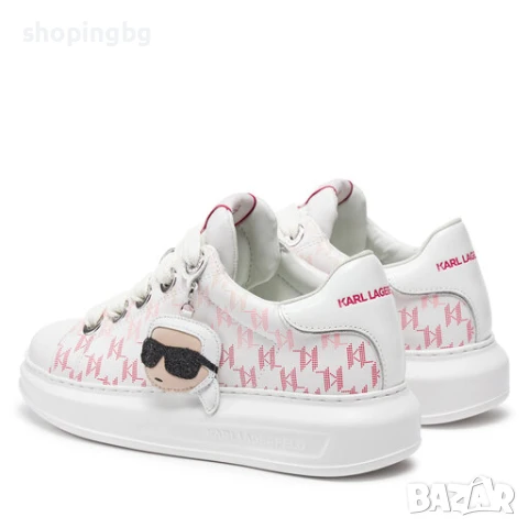 Дамски кецове Karl Lagerfeld KL62576L  245, снимка 5 - Кецове - 51051954
