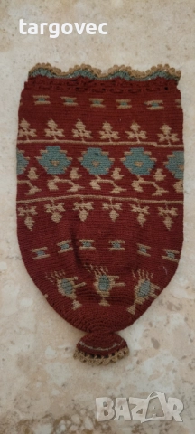 Изключителна старинна кесия пунгия за монети, снимка 2 - Антикварни и старинни предмети - 52299869