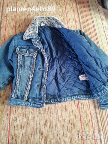 яке дънкено 128см , снимка 3 - Детски якета и елеци - 42902028