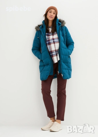 Ново зимно яке за бременни и бебеносене размер Bonprix XL 44, снимка 7 - Якета - 53119880