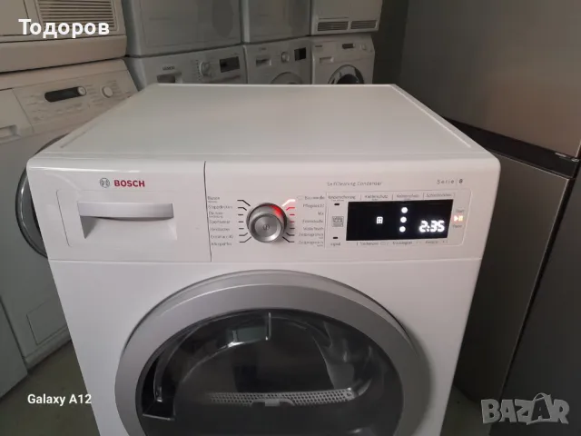 Сушилня с термопомпа Bosch WTW87560, 8kg, A++, снимка 3 - Сушилни - 48358396