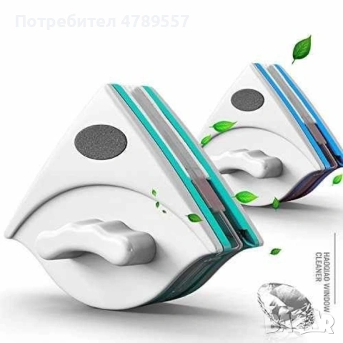 Уред за двустранно почистване на прозорци, снимка 3 - Други стоки за дома - 54126332