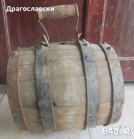 старо буре, бъчва, бъкел,  буренце,  павур, синджир, снимка 16 - Антикварни и старинни предмети - 28883862