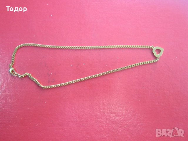 Страхотно позлатено колие с камъни , снимка 5 - Колиета, медальони, синджири - 38070262