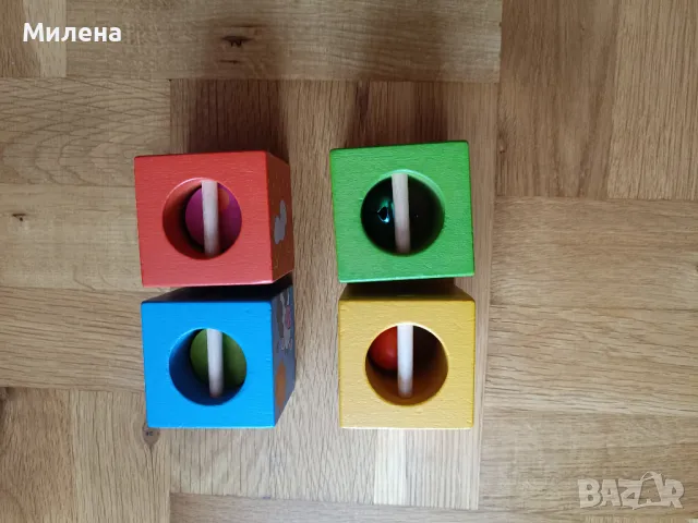 Classic World Дървени кубчета - пъзел с животни и звуци, снимка 3 - Образователни игри - 50046447