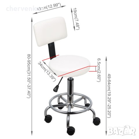 работен козметичен  стол и оборудване различни модели, снимка 11 - Столове - 42634073