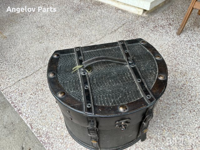 Декоративно дървено-кожено куфарче, снимка 4 - Други - 42226253