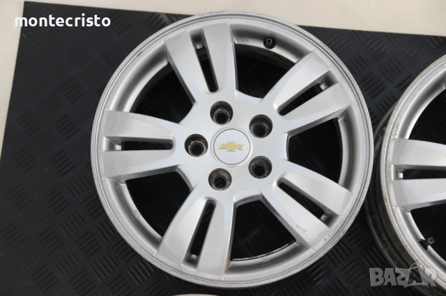 Алуминиеви джанти Chevrolet Aveo T300 (2011-2015г.) 15 цола / 5x105 / 56.6 / 95040750 Шевролет Авео, снимка 12 - Гуми и джанти - 53933375