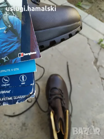 Нови туристически обувки/боти Gore-tex/кожа, снимка 9 - Мъжки боти - 55769899